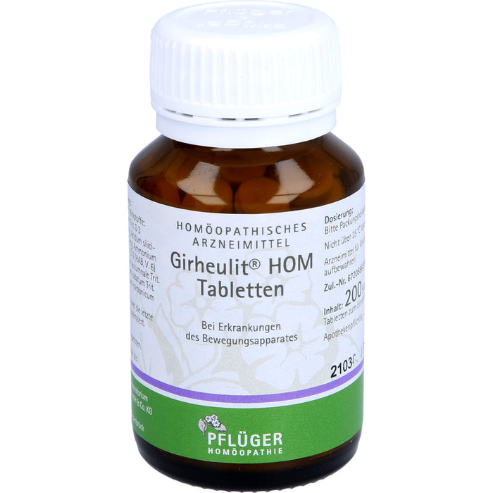 Girheulit HOM Tabletten bei Erkrankungen des Bewegungsapparates, 200 St. Tabletten