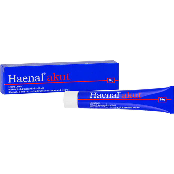 Haenal  akut, 5 mg/g Creme, 30 g Cream
