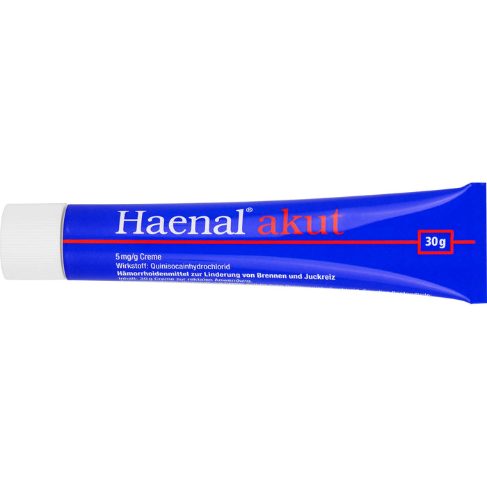 Haenal  akut, 5 mg/g Creme, 30 g Cream