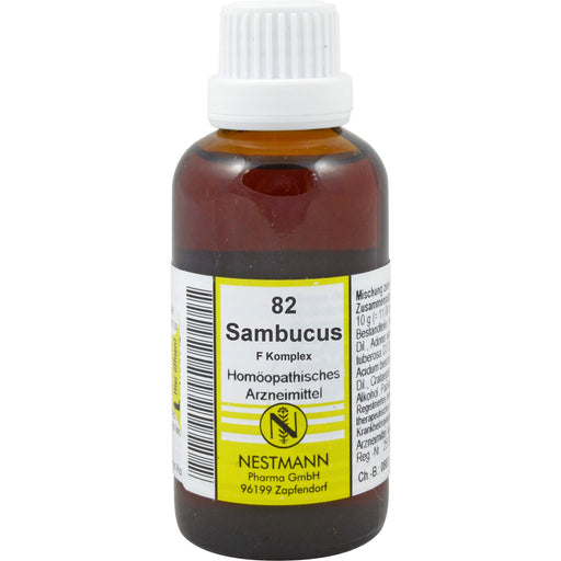 NESTMANN Sambucus F Komplex Nr. 82 flüssige Verdünnung, 50 ml Lösung