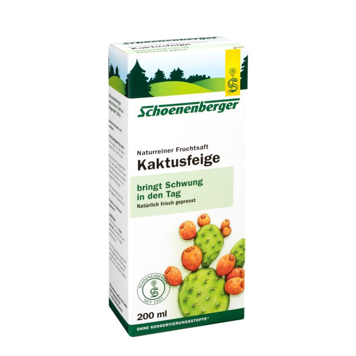 Schoenenberger Naturreiner Fruchtsaft Kaktusfeige, 200 ml Solution