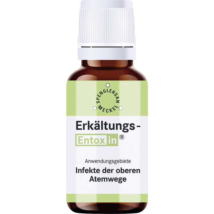 Erkältungs-Entoxin Tropfen bei Infekten der oberen Atemwege, 100 ml Solution