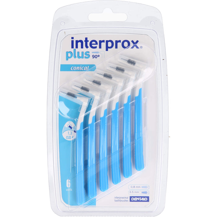 interprox plus conical Zahnzwischenraumbürstchen, 6 pc Brosses interdentaires