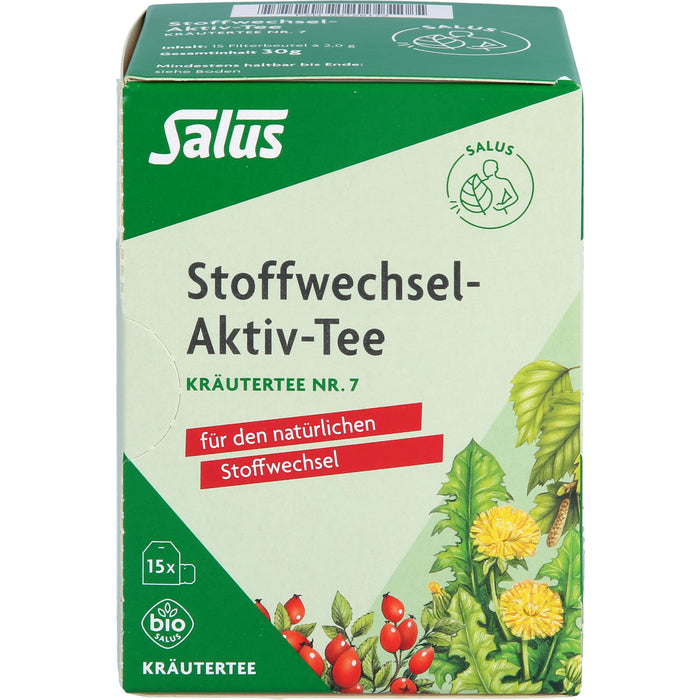 Salus Stoffwechsel-Aktiv Tee Kräutertee Nr. 7, 15.0 St. Filterbeutel