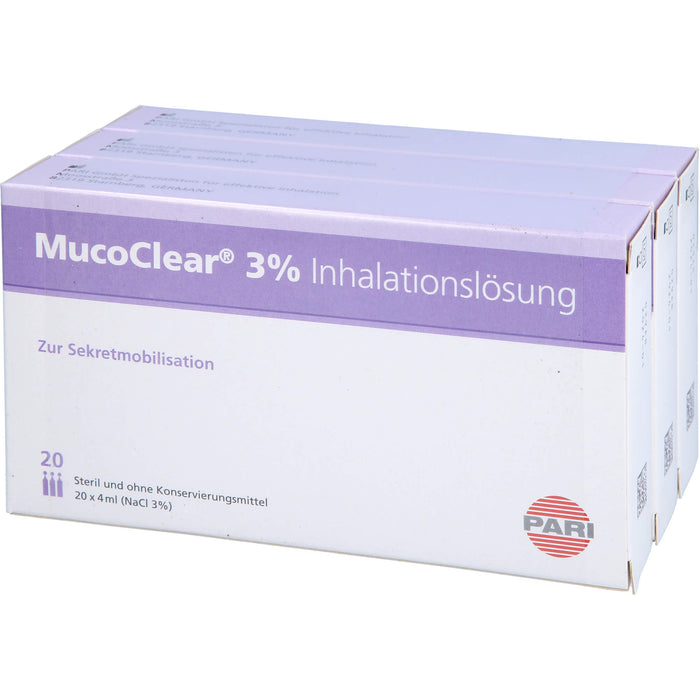 MucoClear 3% Inhalationslösung, 240 ml Solution