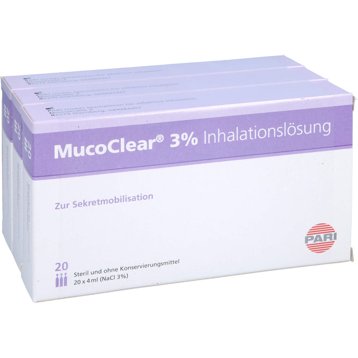 MucoClear 3% Inhalationslösung, 240 ml Solution