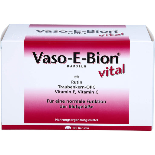 Vaso-E-Bion vital Kapseln, 100 St. Kapseln