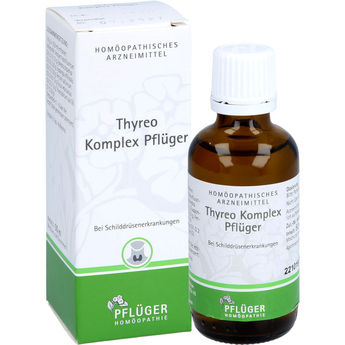 Pflüger Thyreo Komplex Tropfen bei Schilddrüsenerkrankungen, 50 ml Solution