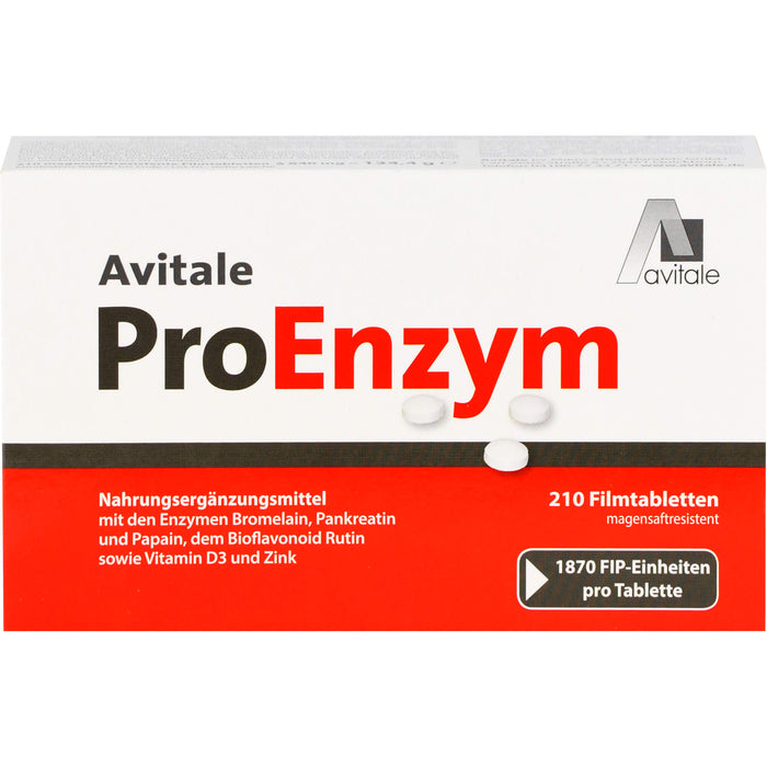 Avitale Proenzym Filmtabletten, 210 St. Tabletten