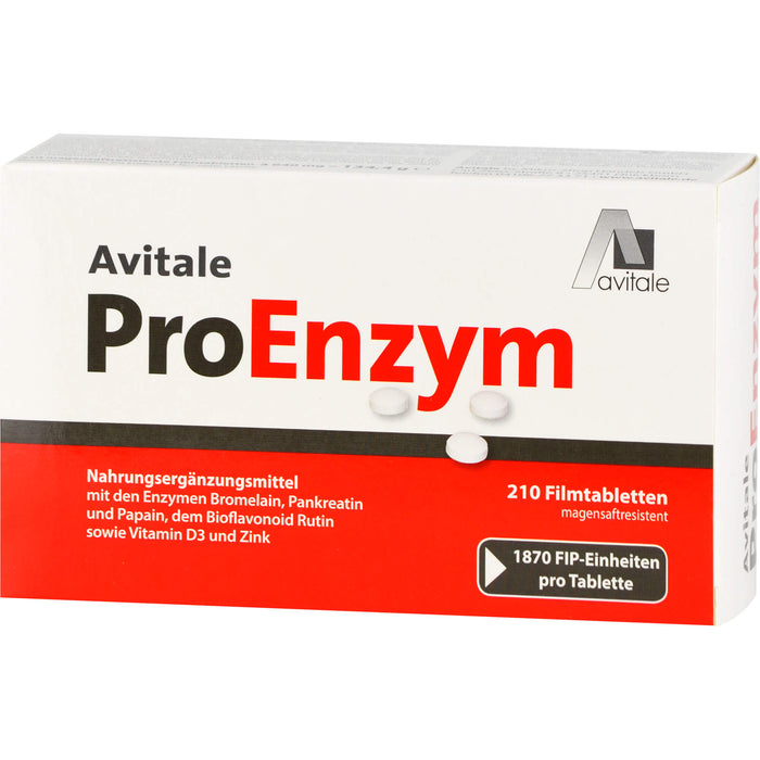 Avitale Proenzym Filmtabletten, 210 pcs. Tablets