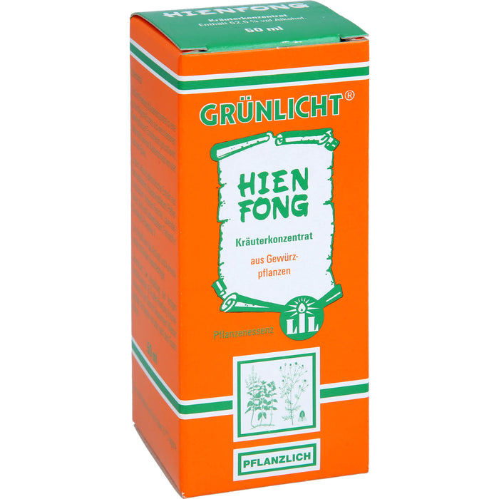 Grünlicht Hienfong Kräuterkonzentrat, 50 ml Solution