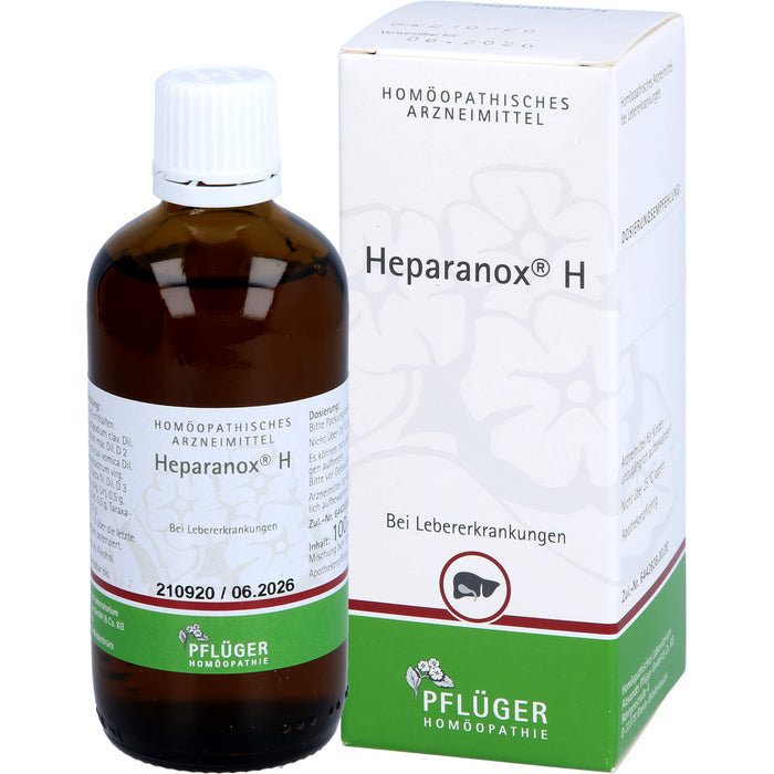 Heparanox H Mischung bei Lebererkrankungen, 100 ml Solution