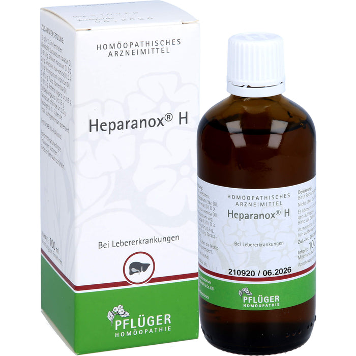 Heparanox H Mischung bei Lebererkrankungen, 100 ml Solution