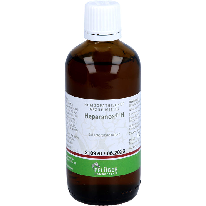 Heparanox H Mischung bei Lebererkrankungen, 100 ml Solution