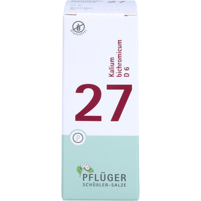 Pflüger Biochemie Nr.27 Kalium bichromicum D6 Tabletten, 100 St. Tabletten