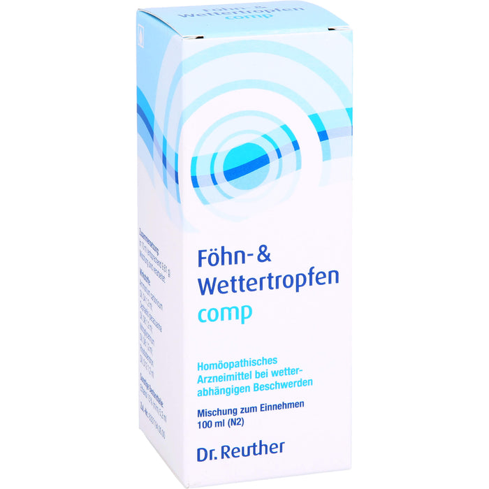 Dr. Reuther Föhn- & Wettertropfen comp bei wetterabhängigen Beschwerden, 100 ml Lösung