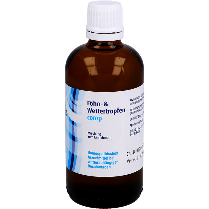 Dr. Reuther Föhn- & Wettertropfen comp bei wetterabhängigen Beschwerden, 100 ml Lösung