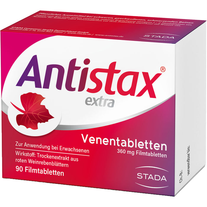 Antistax extra Venentabletten, 90 pc Tablettes