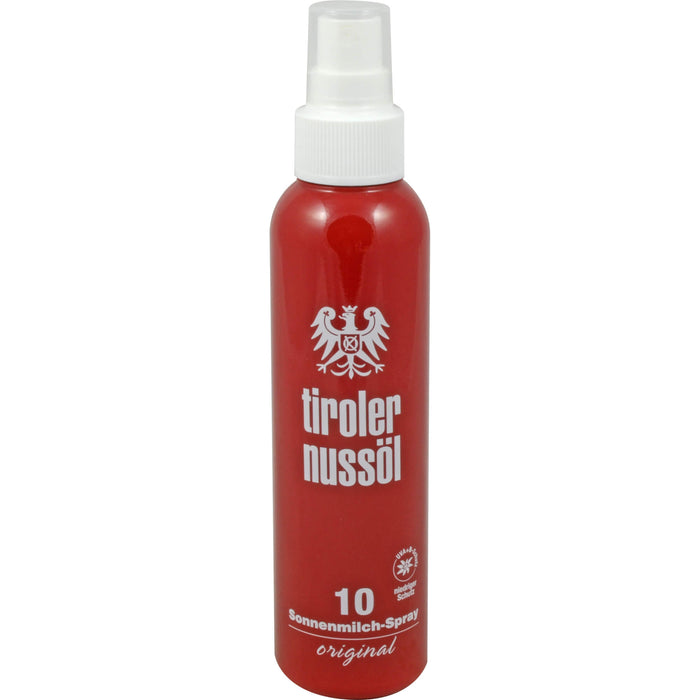 Tiroler Nussöl original Sonnenmilch Spray LSF 10, 150 ml Lösung