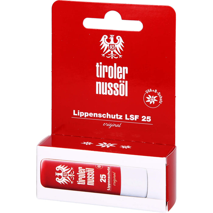 Tiroler Nussöl original Lippenschutz LSF25, 1 pc Plume