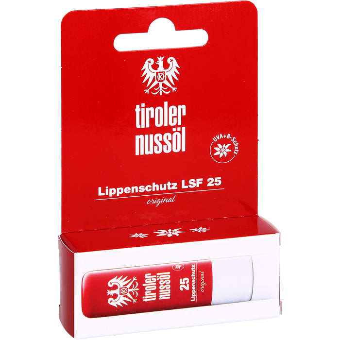 Tiroler Nussöl original Lippenschutz LSF25, 1 pc Plume