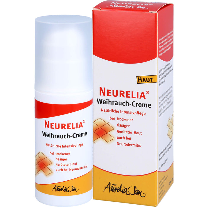 Neurelia Weihrauch-Creme versorgt die empfindliche, gereizte und pflegebedürftige Haut, 100 ml Creme