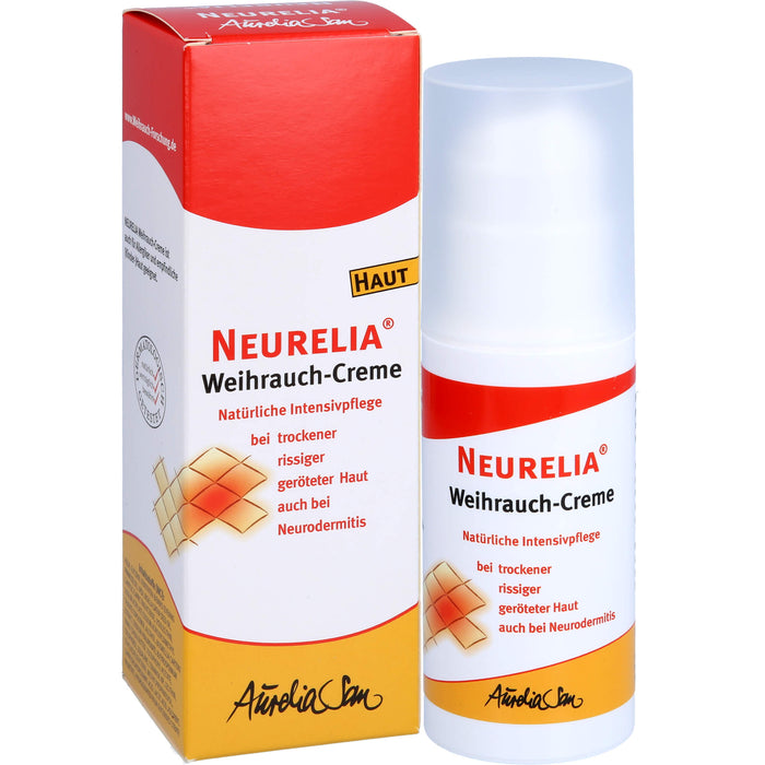 Neurelia Weihrauch-Creme versorgt die empfindliche, gereizte und pflegebedürftige Haut, 100 ml Cream