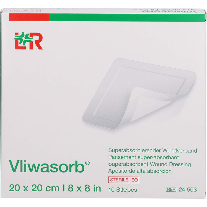 Vliwasorb Superabsorbierender Wundverband, 10 St VER