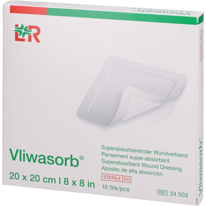 Vliwasorb Superabsorbierender Wundverband, 10 St VER