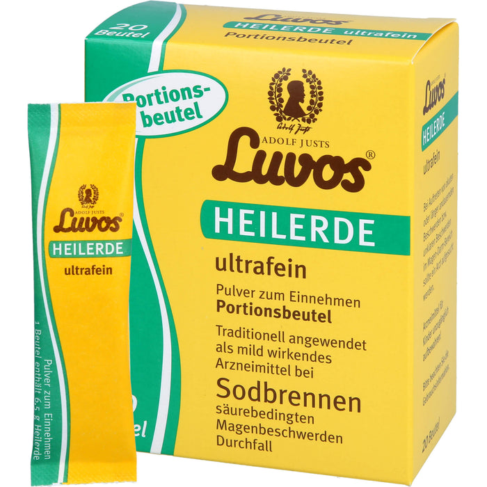 Luvos Heilerde ultrafein Portionsbeutel, 20 g Sachets