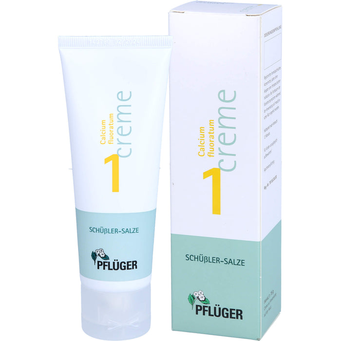 Pflüger Biochemie Nr.1 Calcium fluoratum D4 Creme, 75 g Cream