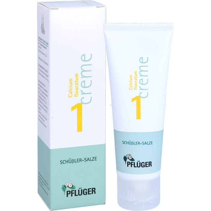 Pflüger Biochemie Nr.1 Calcium fluoratum D4 Creme, 75 g Crème