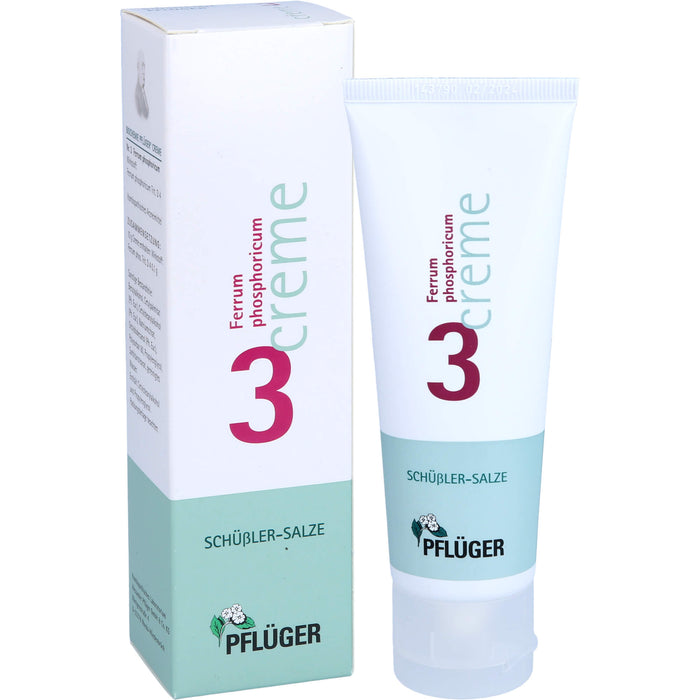 Pflüger Biochemie Nr.3 Ferrum phosphoricum Creme, 75 g Crème