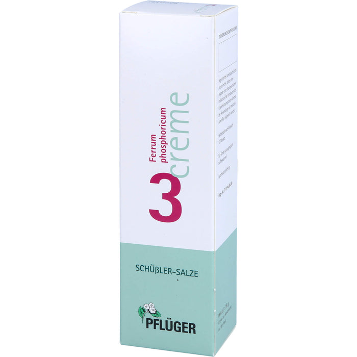 Pflüger Biochemie Nr.3 Ferrum phosphoricum Creme, 75 g Crème
