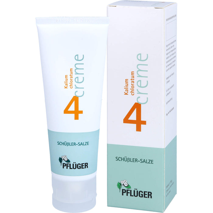 Pflüger Biochemie Nr.4 Kalium chloratum Creme, 75 g Crème