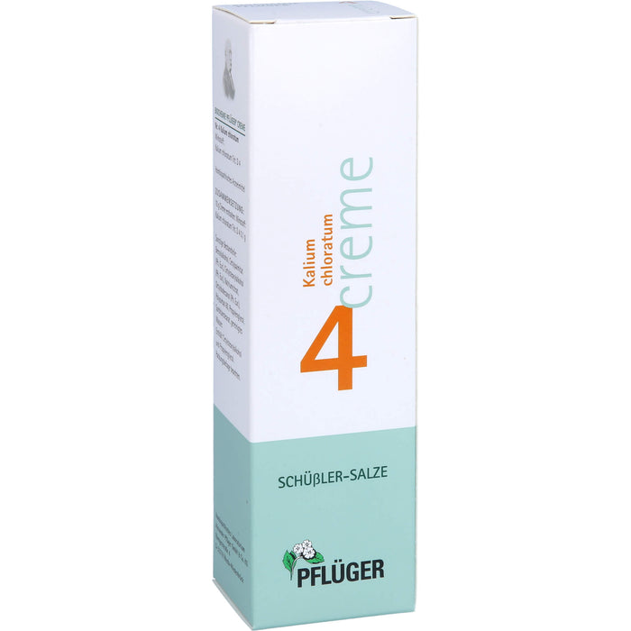 Pflüger Biochemie Nr.4 Kalium chloratum Creme, 75 g Crème