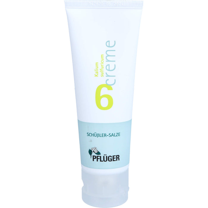 Pflüger Biochemie Nr.6 Kalium sulfuricum Creme, 75 g Crème