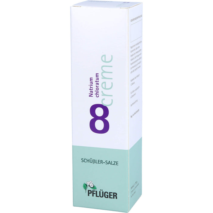 Pflüger Biochemie Nr. 8 Natrium chloratum D4 Creme, 75 g Crème