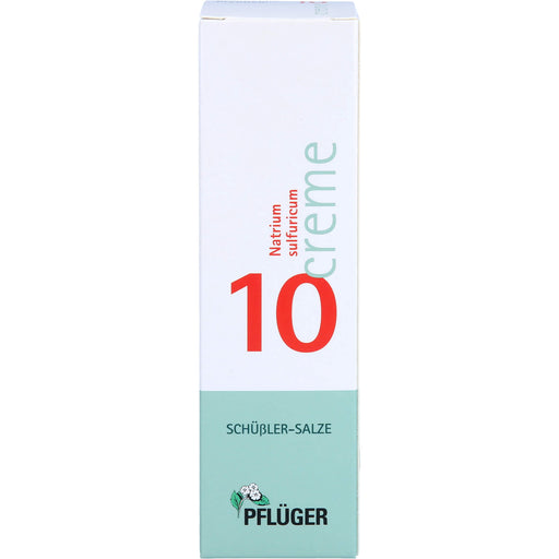 Pflüger Biochemie Nr.10 Natrium sulfuricum Creme, 75 g Creme