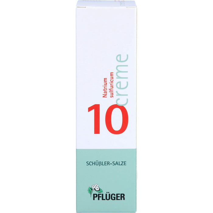 Pflüger Biochemie Nr.10 Natrium sulfuricum Creme, 75 g Creme