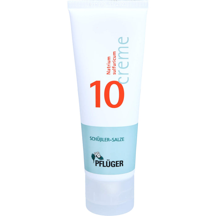 Pflüger Biochemie Nr.10 Natrium sulfuricum Creme, 75 g Creme