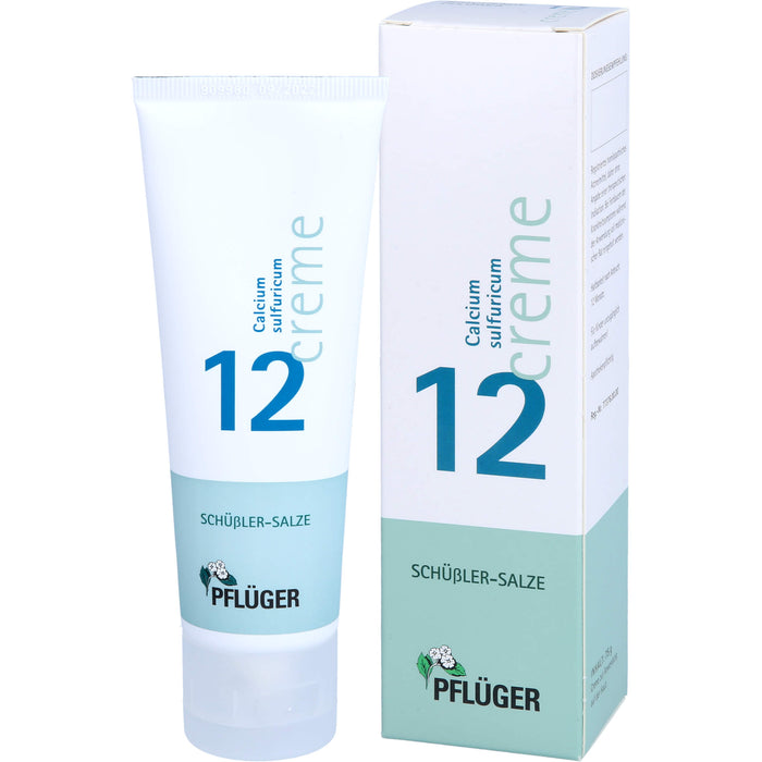 Pflüger Biochemie Nr.12 Calcium sulfuricum Creme, 75 g Crème