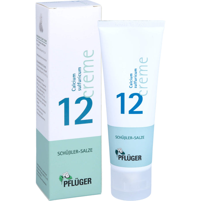 Pflüger Biochemie Nr.12 Calcium sulfuricum Creme, 75 g Creme