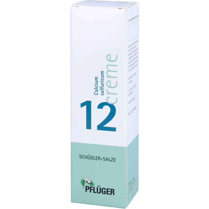 Pflüger Biochemie Nr.12 Calcium sulfuricum Creme, 75 g Crème