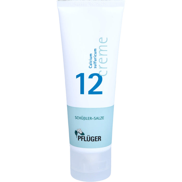 Pflüger Biochemie Nr.12 Calcium sulfuricum Creme, 75 g Crème