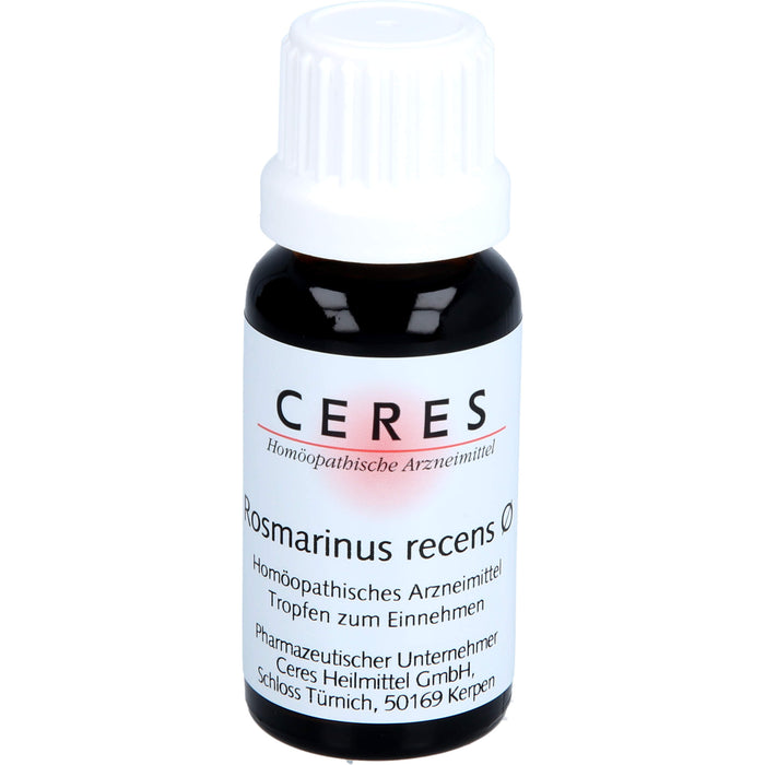 Ceres Rosmarinus recens Urtinktur, 20 ml Solution