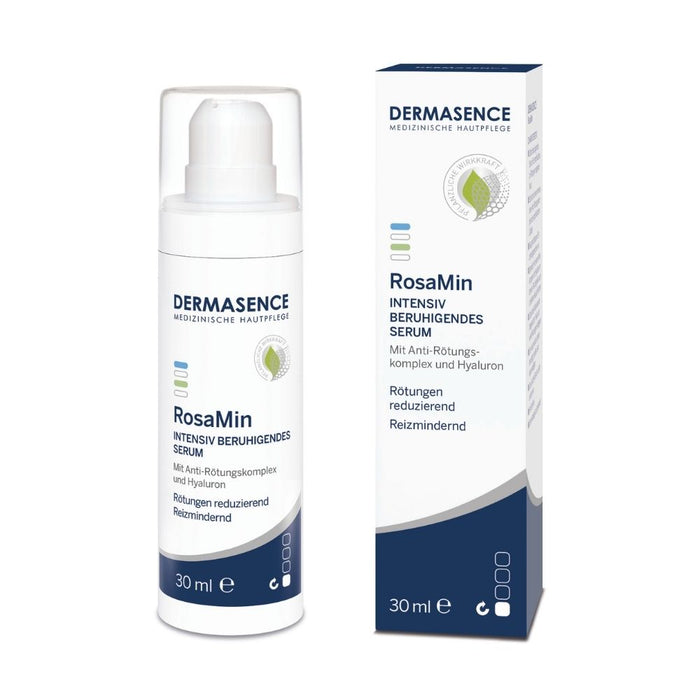 DERMASENCE RosaMin intensiv beruhigendes Serum, 30 ml Lösung
