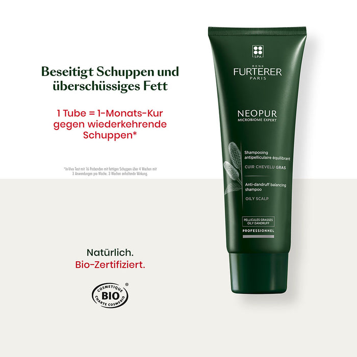 René Furterer NEOPUR Ausgleichendes Anti-Schuppen Shampoo für trockene Schuppen & Kopfhaut - bei Schuppen, 150 ml Shampoing