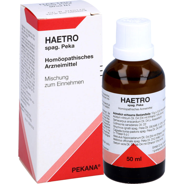 Haetro spag. Peka Tropf., 50 ml TRO