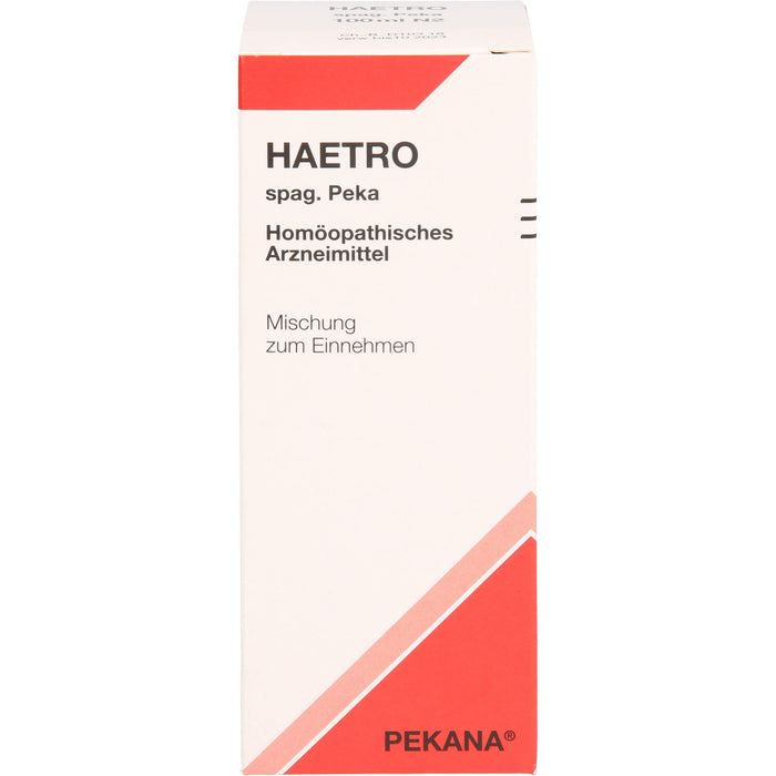 Haetro spag. Peka Tropf., 100 ml TRO